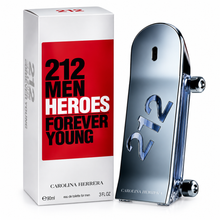 PERFUME CAROLINA HERRERA 212 HEROES HOMBRE 90ML EDT ORIGINAL