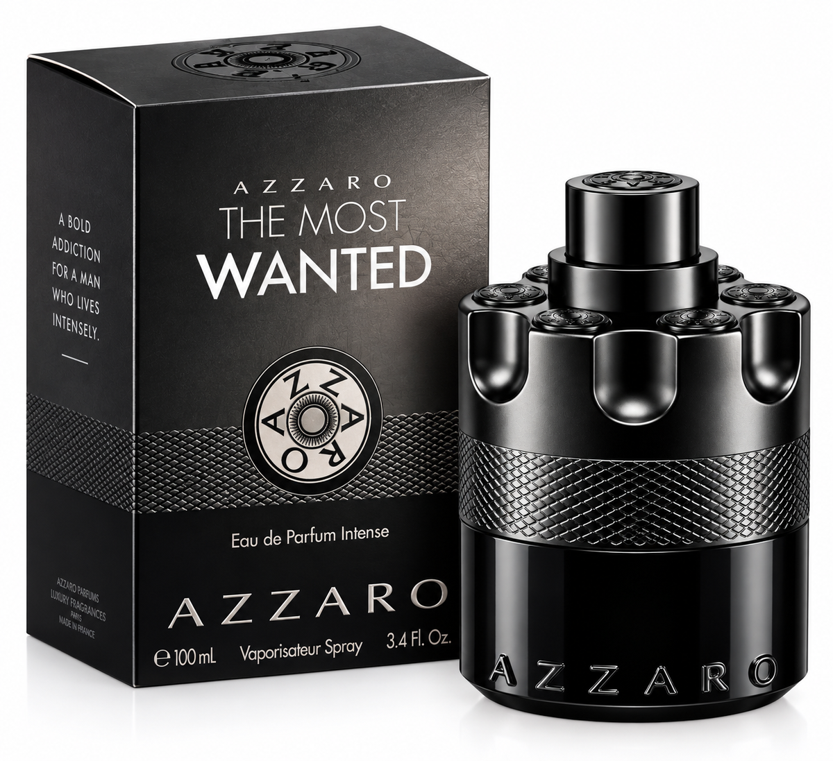 PERFUME AZZARO THE MOST WANTED 100ML EDP ORIGINAL