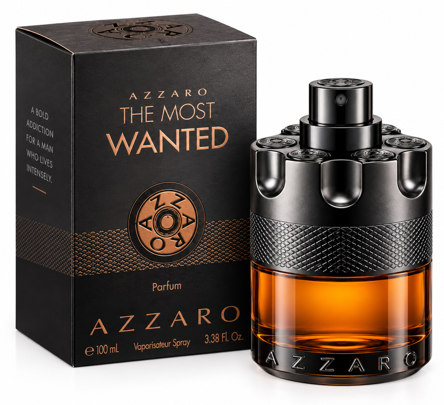 PERFUME AZZARO THE MOST WANTED 100ML PARFUM ORIGINAL