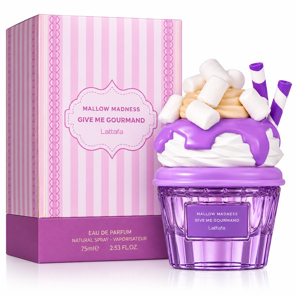 PERFUME LATTAFA GIVE ME GOURMAND MALLOW MADNESS 75ML EDP ORIGINAL