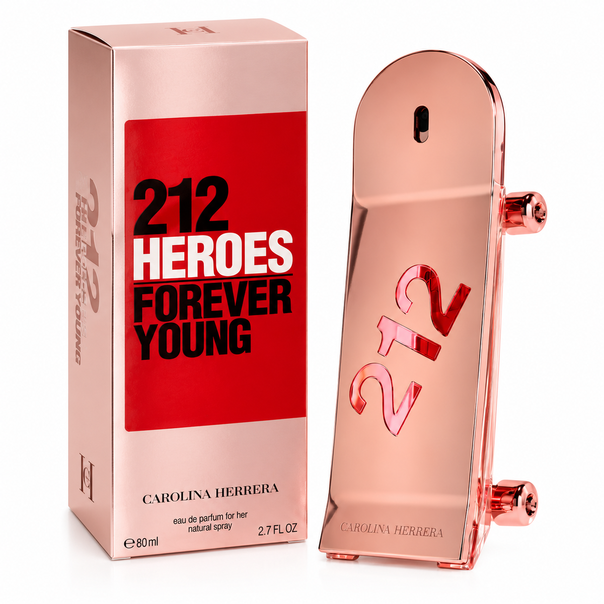 PERFUME CAROLINA HERRERA 212 HEROES DAMA 80ML EDP ORIGINAL