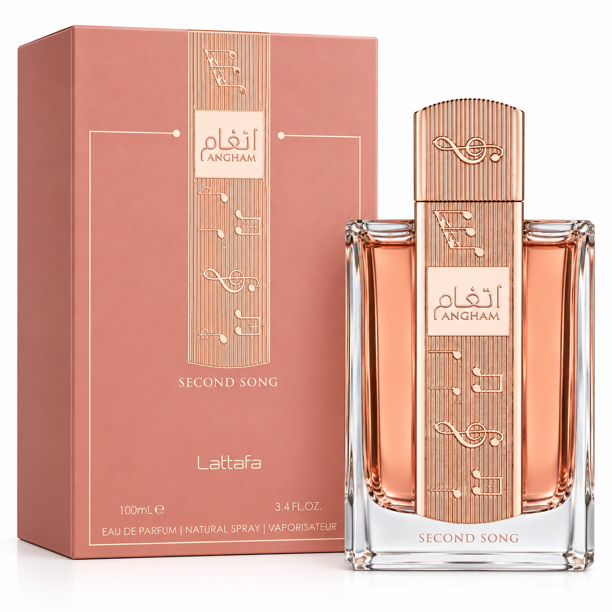 PERFUME LATTAFA ANGHAM SECOND SONG 100ML EDP ORIGINAL