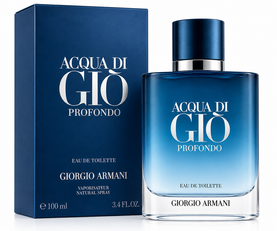 PERFUME GIORGIO ARMANI ACQUA DI GIO PROFONDO 100ML EDT ORIGINAL