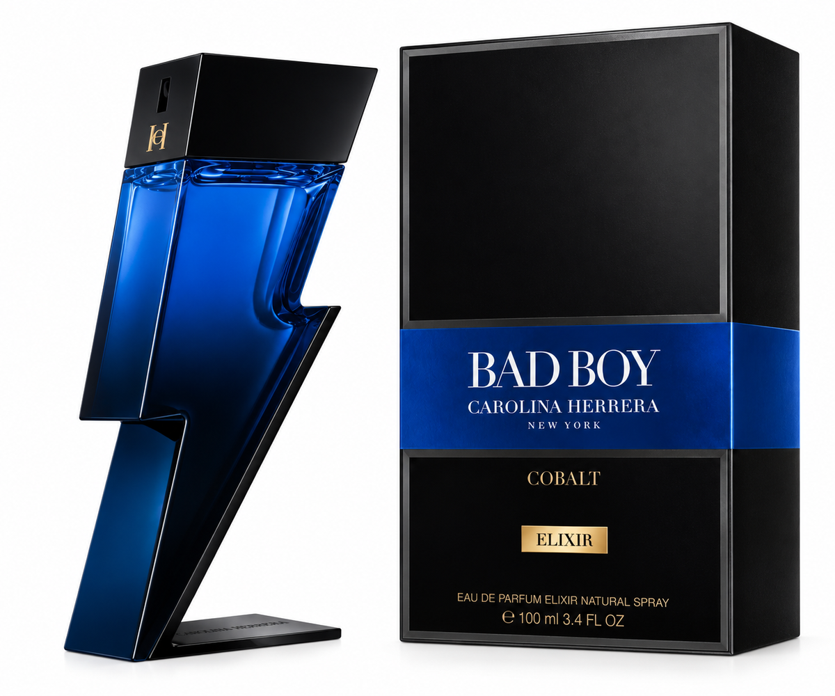 PERFUME CAROLINA HERRERA BAD BOY COBALT 100ML EDP ORIGINAL
