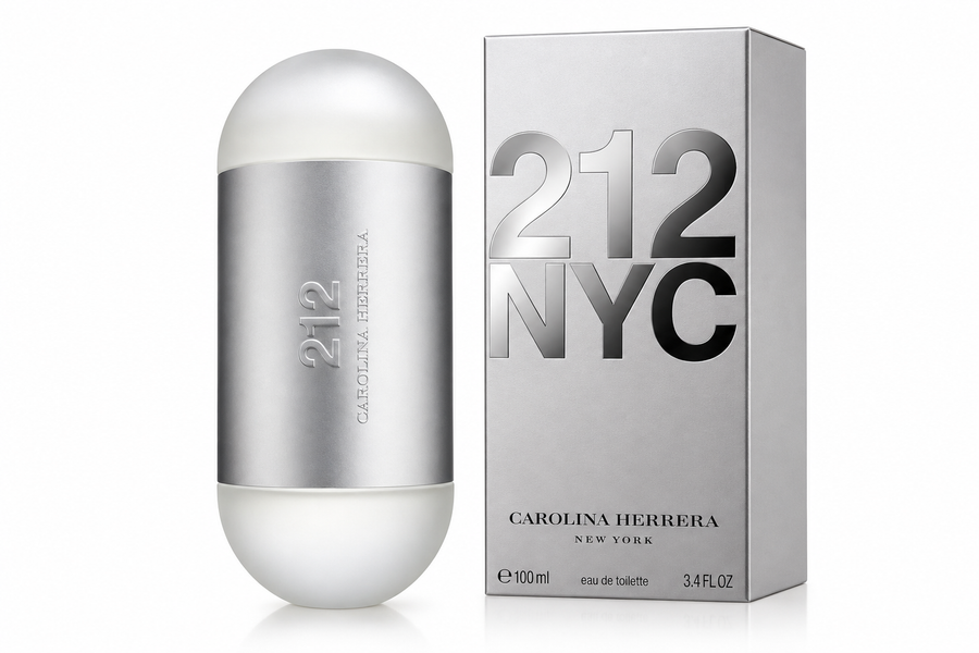 PERFUME CAROLINA HERRERA 212 NYC DAMA 100ML EDT ORIGINAL