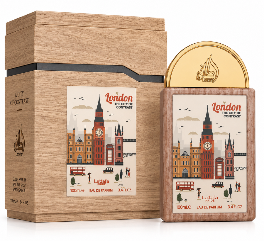 PERFUME LATTAFA LONDON THE CITY OF CONTRAST 100ML EDP ORIGINAL