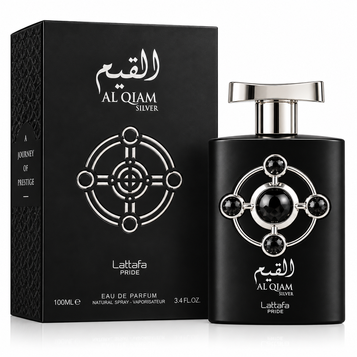 PERFUME LATTAFA PRIDE AL QIAM SILVER 100ML EDP ORIGINAL