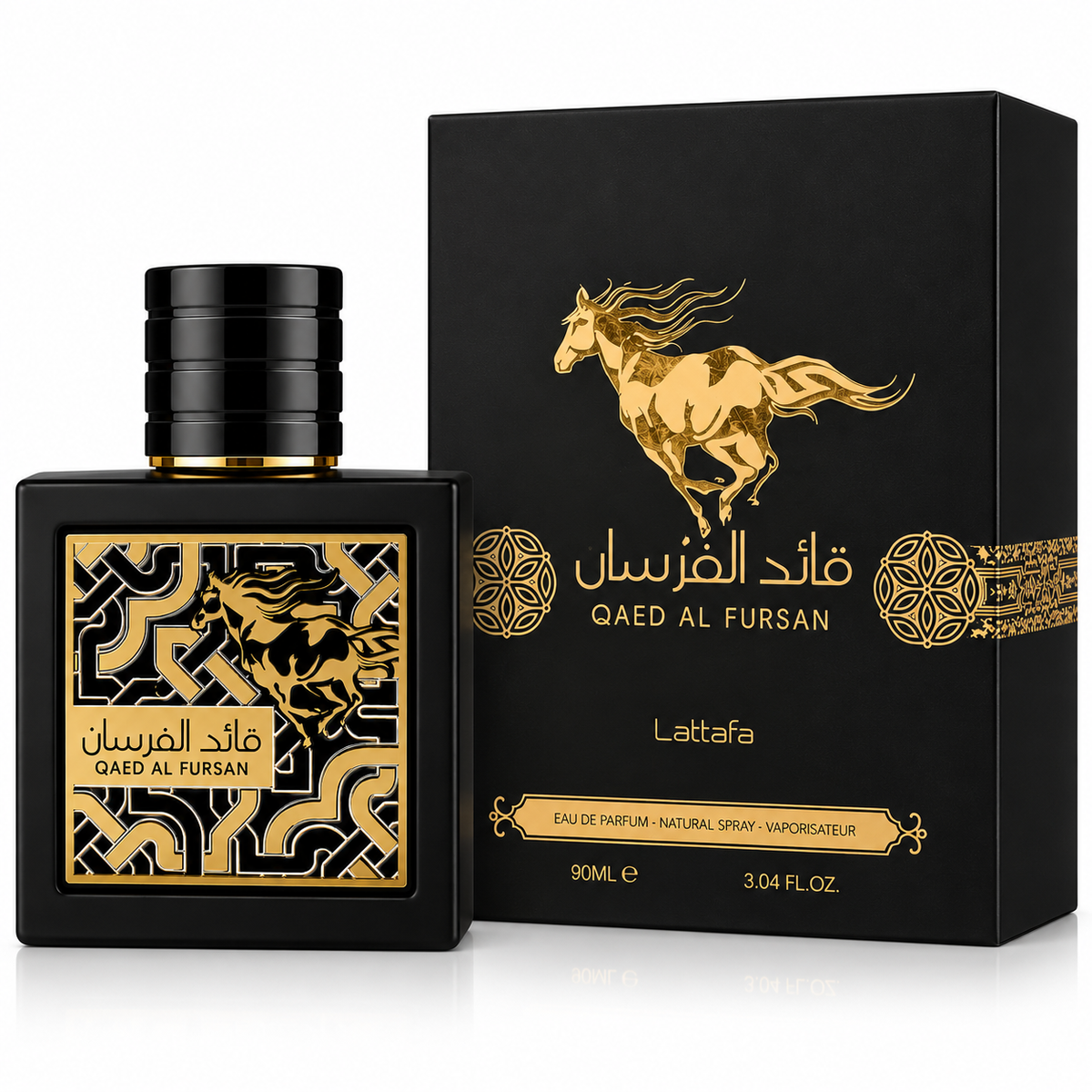 PERFUME LATTAFA QAED AL FURSAN 90ML EDP ORIGINAL
