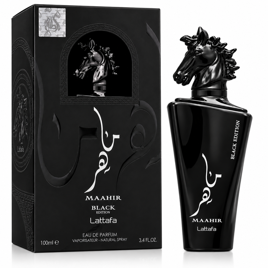PERFUME LATTAFA PRIDE MAAHIR BLACK EDITION 100ML EDP ORIGINAL