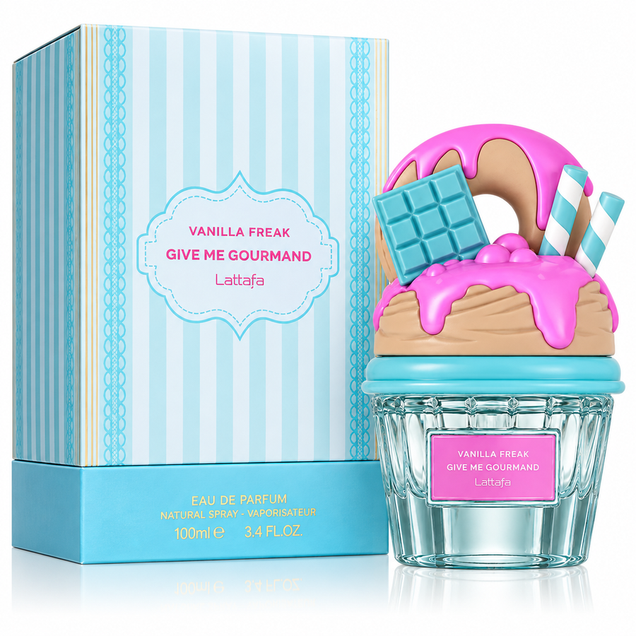 PERFUME LATTAFA GIVE ME GOURMAND VANILLA FREAK 75ML EDP ORIGINAL