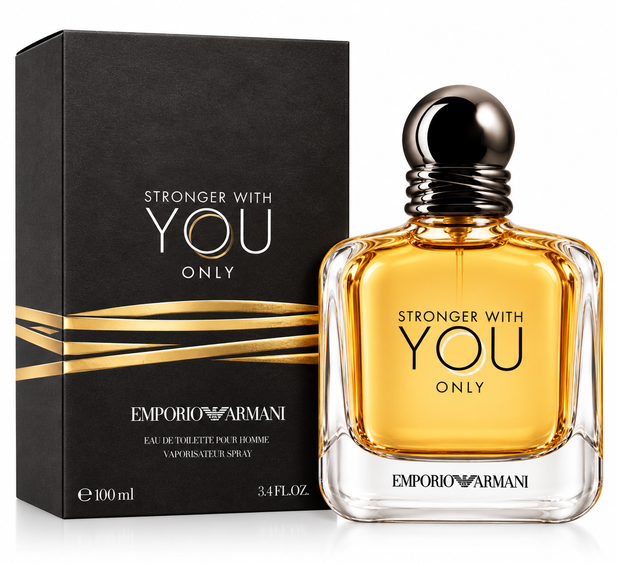 PERFUME ARMANI EMPORIO STRONGER WITH YOU ONLY 100ML EDT ORIGINAL