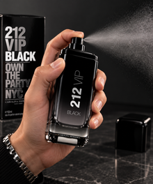 PERFUME CAROLINA HERRERA 212 VIP MEN BLACK 100ML/200ML EDP ORIGINAL