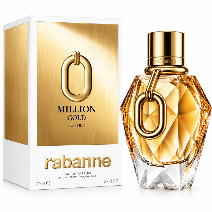 PERFUME PACO RABANNE MILLION GOLD FOR HER 90ML EDP ORIGINAL