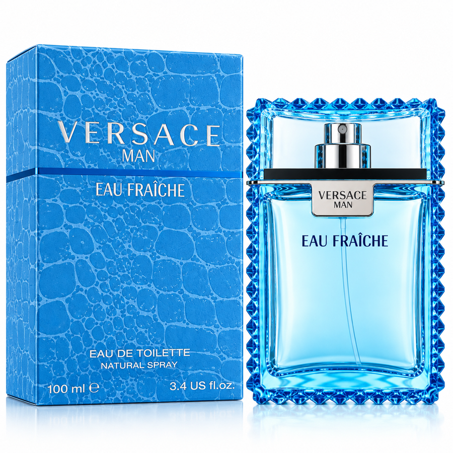 PERFUME VERSACE MAN EAU FRAICHE 100ML EDT ORIGINAL