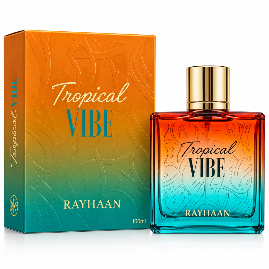 PERFUME RAYHAAN TROPICAL VIBE 100ML EDP ORIGINAL
