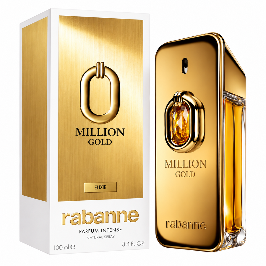 PERFUME PACO RABANNE MILLION GOLD ELIXIR 100ML PARFUM ORIGINAL