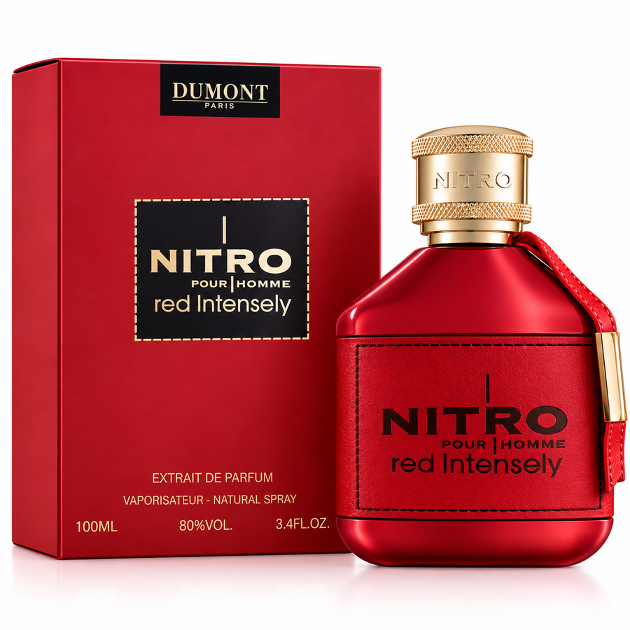 PERFUME DUMONT PARIS NITRO RED INTESELY 100ML EXTRAIT DE PARFUM ORIGINAL