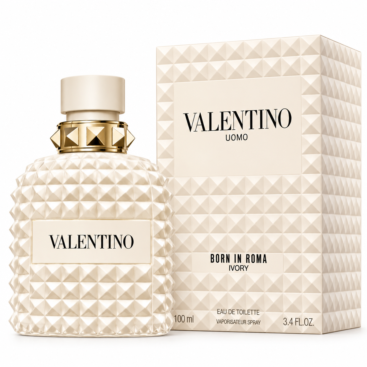 PERFUME VALENTINO UOMO BORN IN ROMA IVORY 100ML EDP ORIGINAL