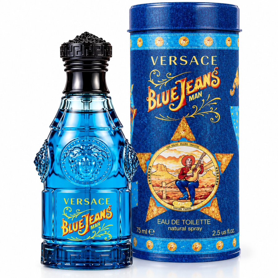 PERFUME VERSACE BLUE JEANS 75ML EDT ORIGINAL