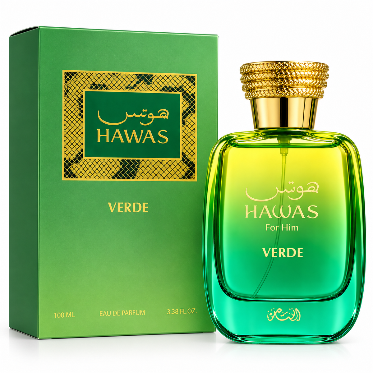 PERFUME RASASI HAWAS VERDE 100ML EDP ORIGINAL