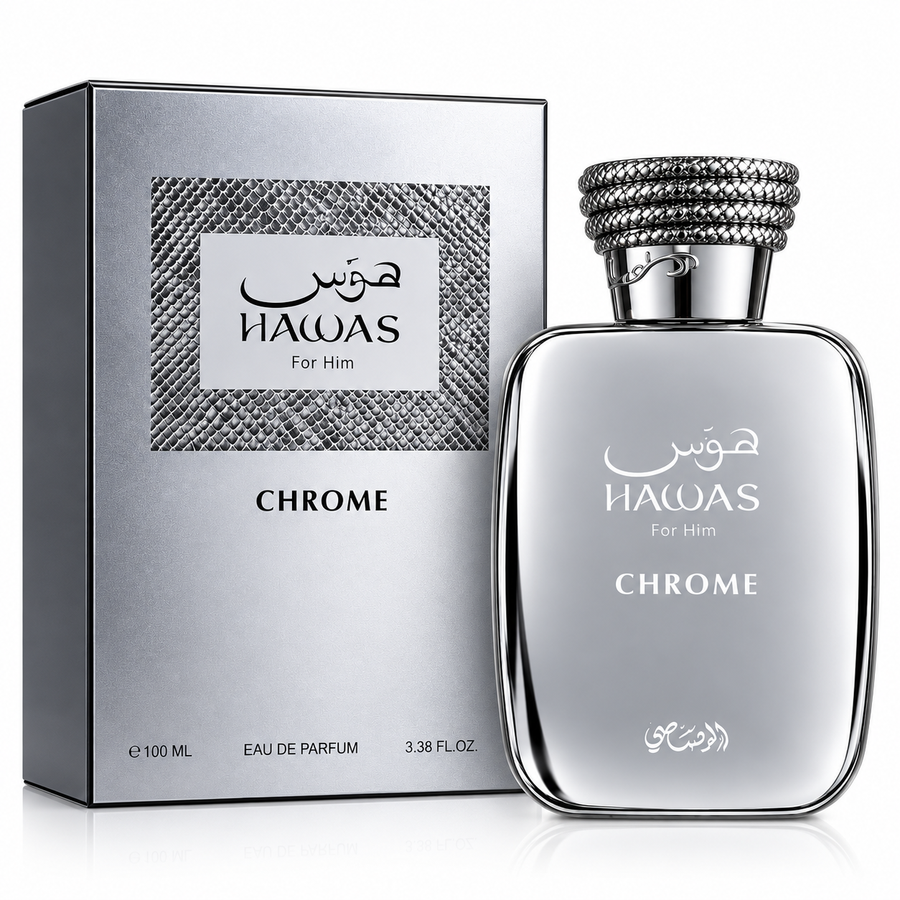 PERFUME RASASI HAWAS CHROME 100ML EDP ORIGINAL