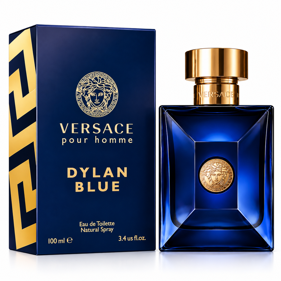 PERFUME VERSACE DYLAN BLUE POUR HOMME  100ML EDT ORIGINAL