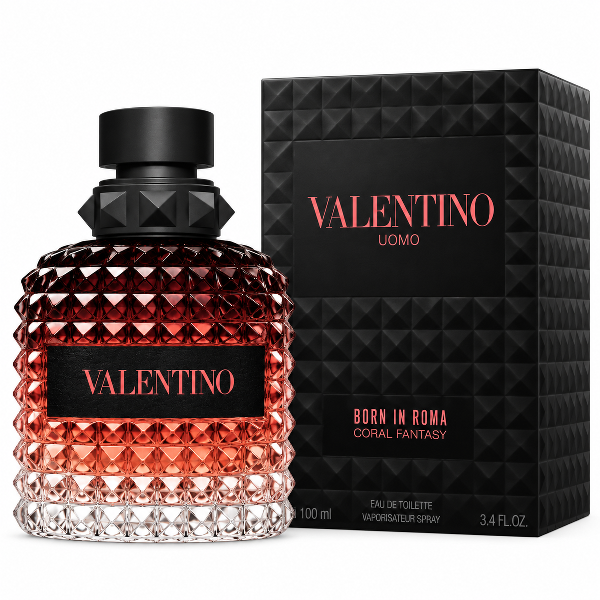 PERFUME VALENTINO UOMO BORN IN ROMA CORAL FANTASY  100ML EDT ORIGINAL