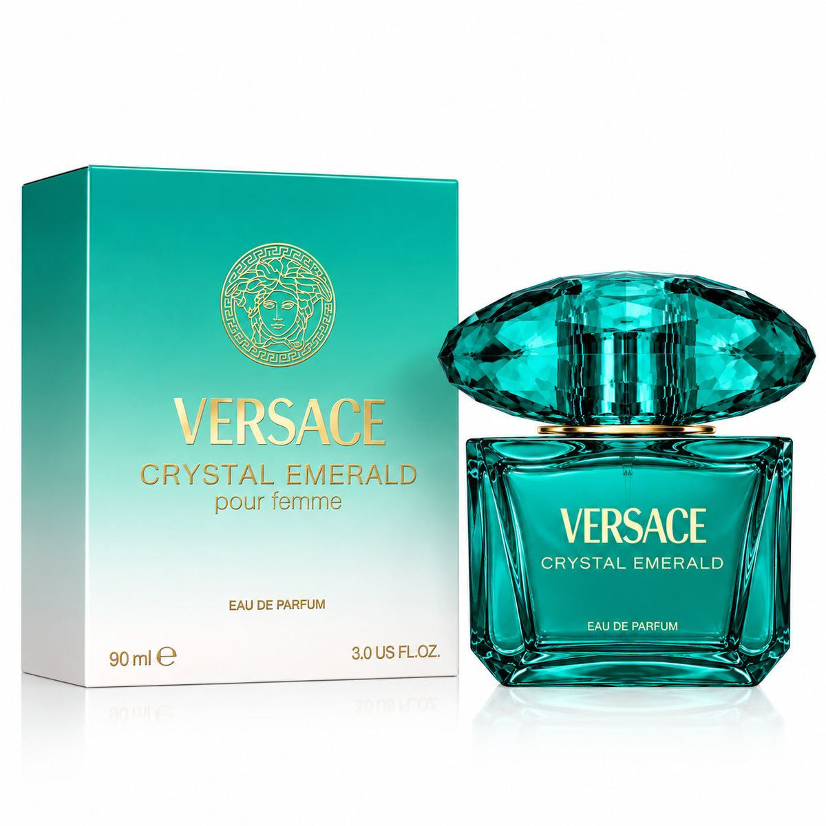 PERFUME VERSACE CRYSTAL EMERALD 90ML EDP ORIGINAL