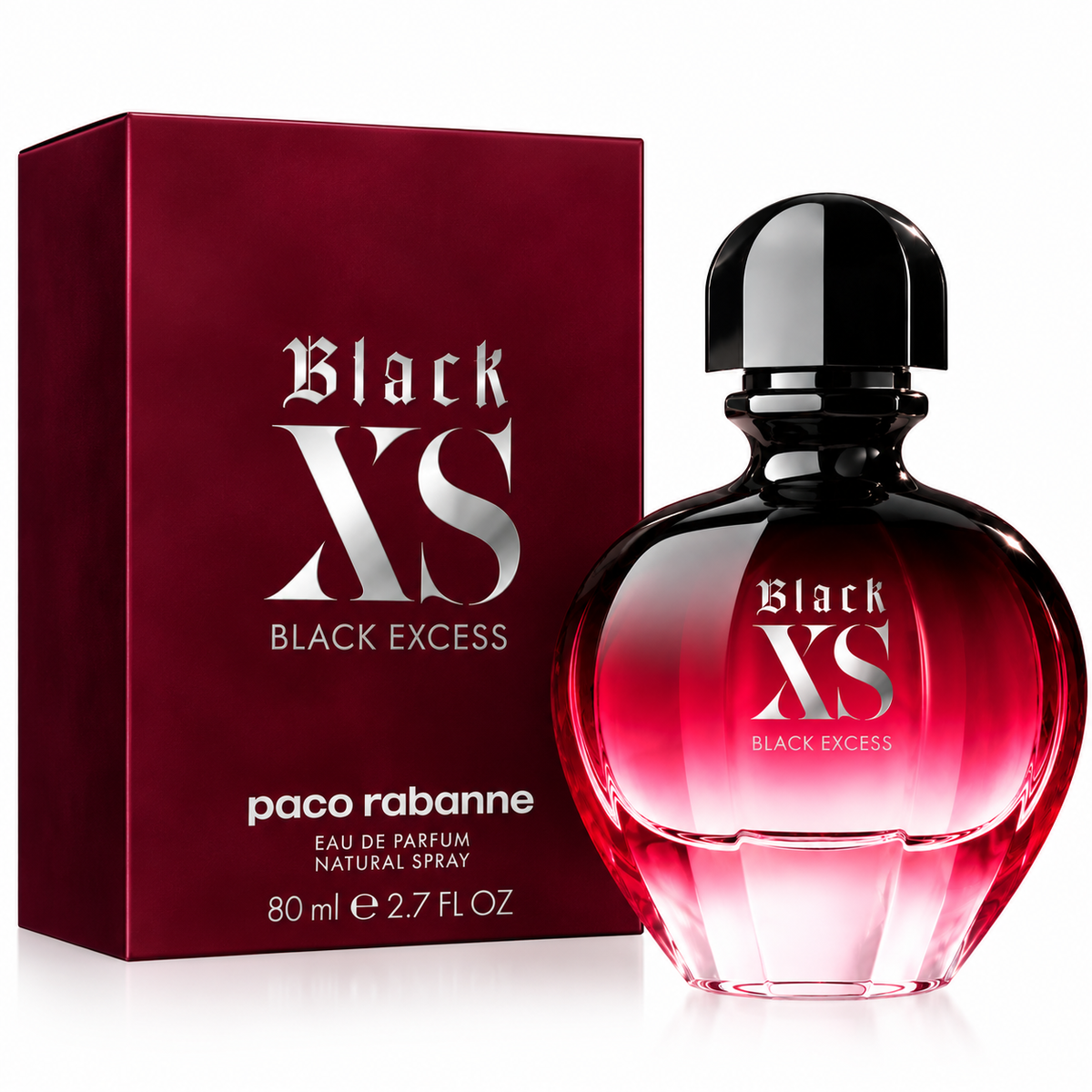 PERFUME PACO RABANNE BLACK XS FOR HER 80ML EDP ORIGINAL