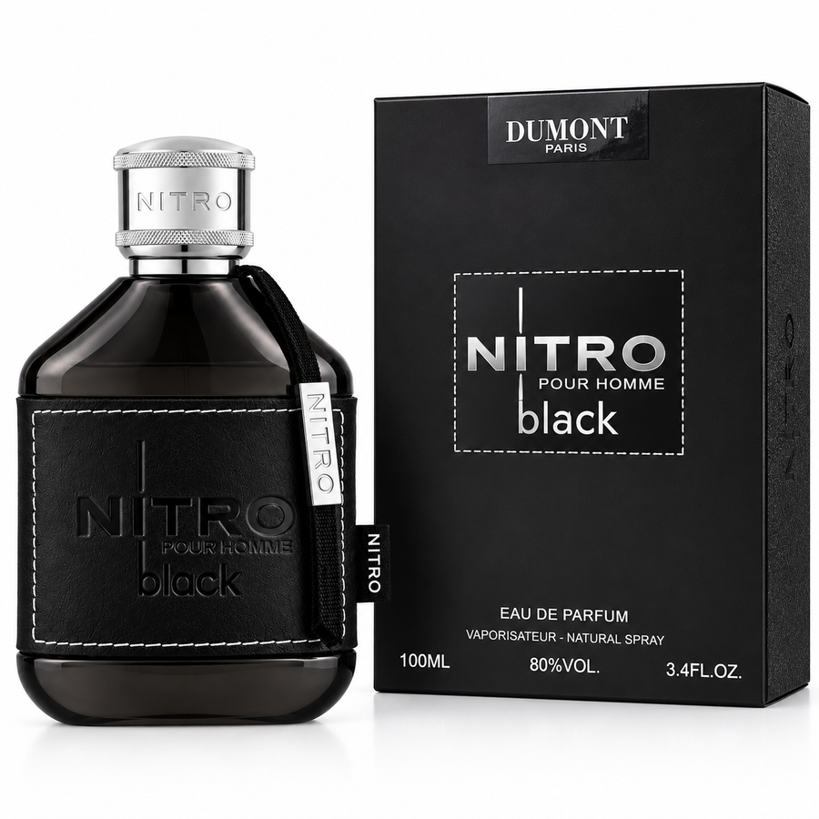 PERFUME DUMONT PARIS NITRO BLACK 100ML EDP ORIGINAL