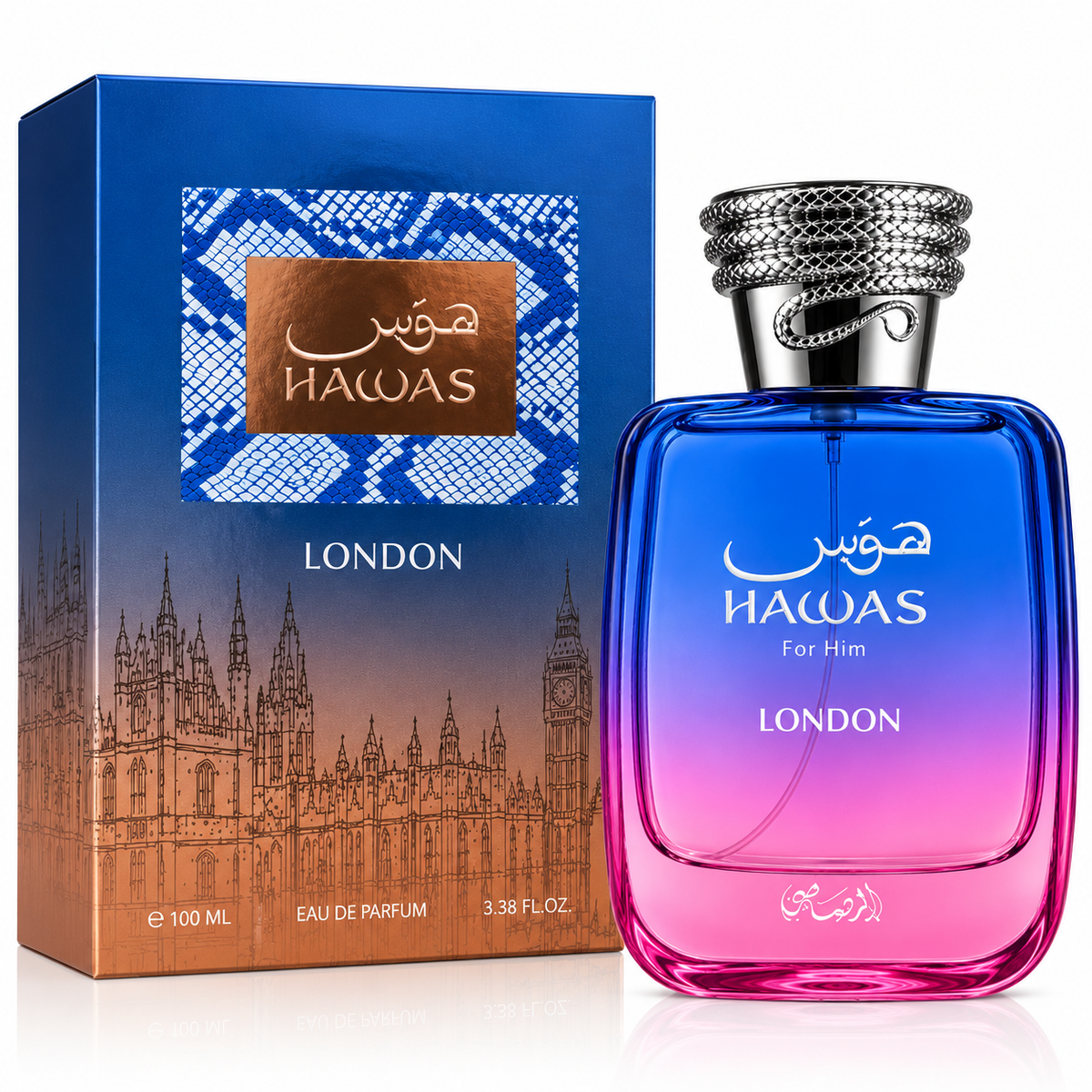 PERFUME RASASI HAWAS LONDON 100ML EDP ORIGINAL