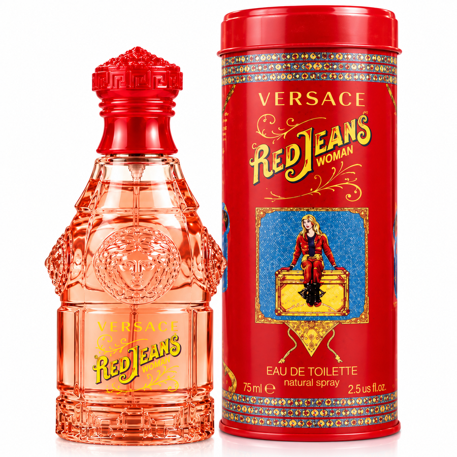 PERFUME VERSACE RED JEANS 75ML EDT ORIGINAL