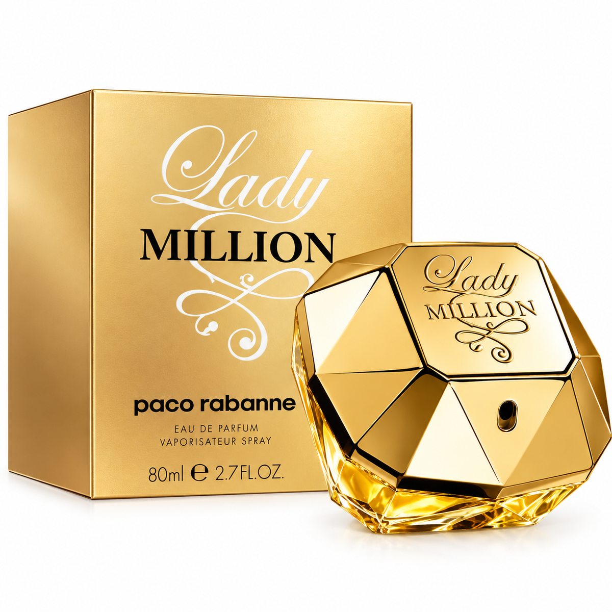 PERFUME PACO RABANNE LADY MILLION 80ML EDP ORIGINAL