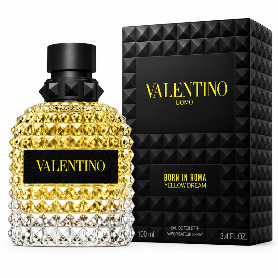 PERFUME VALENTINO UOMO BORN IN ROMA YELLOW DREAM 100ML EDT ORIGINAL